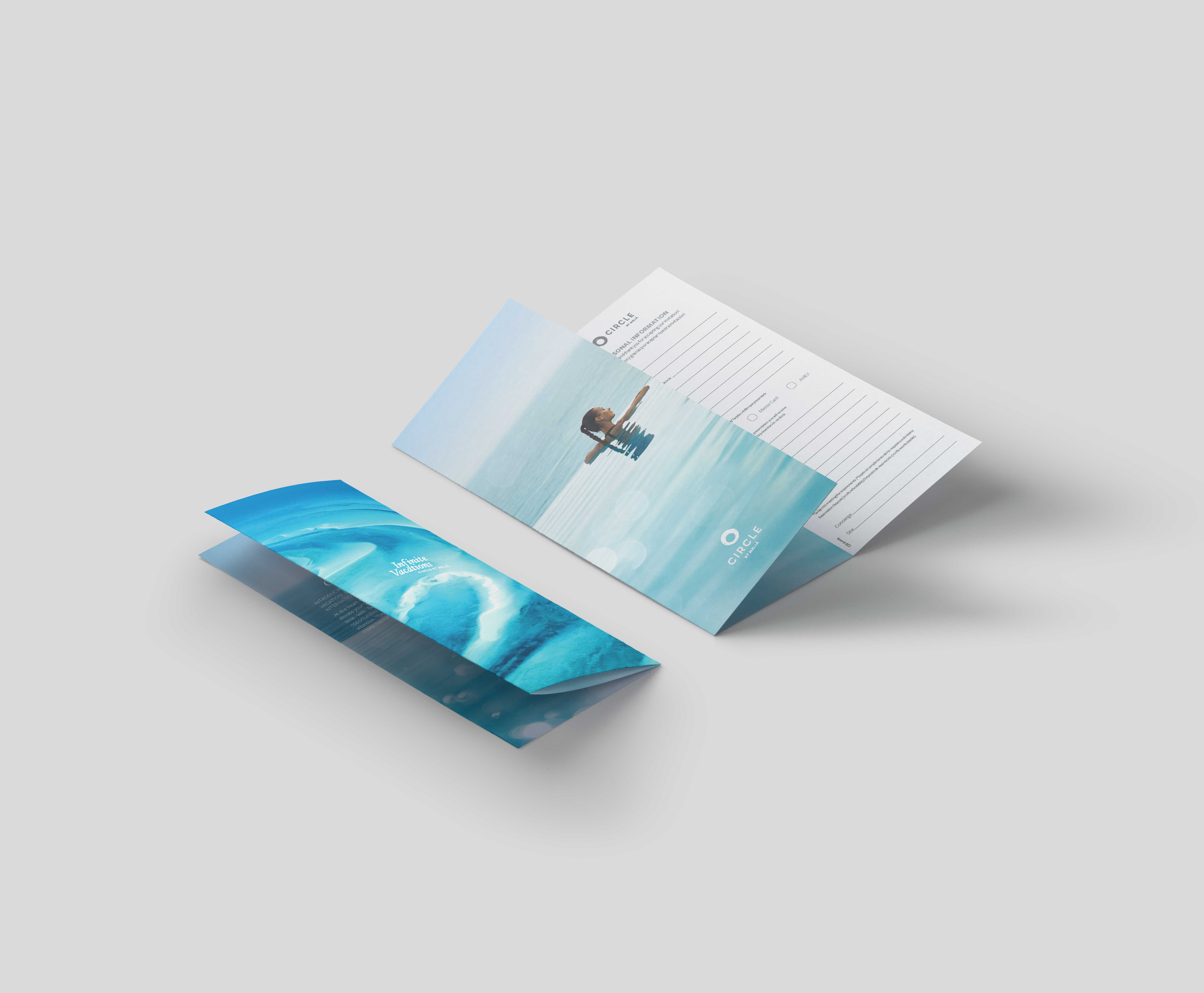 Tri-fold — Circle by Meliá