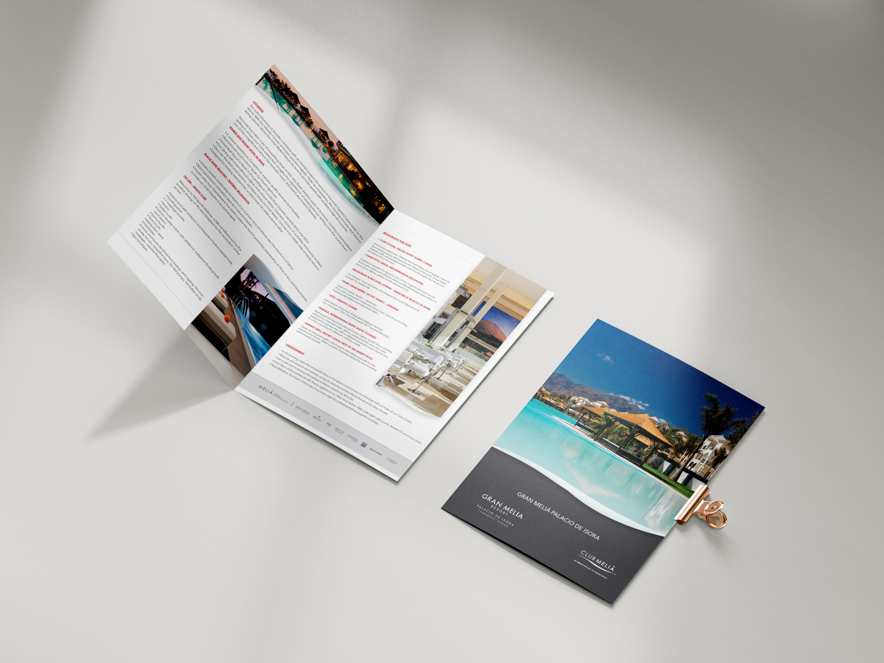 Gran Meliá Palacio de Isora — Brochure